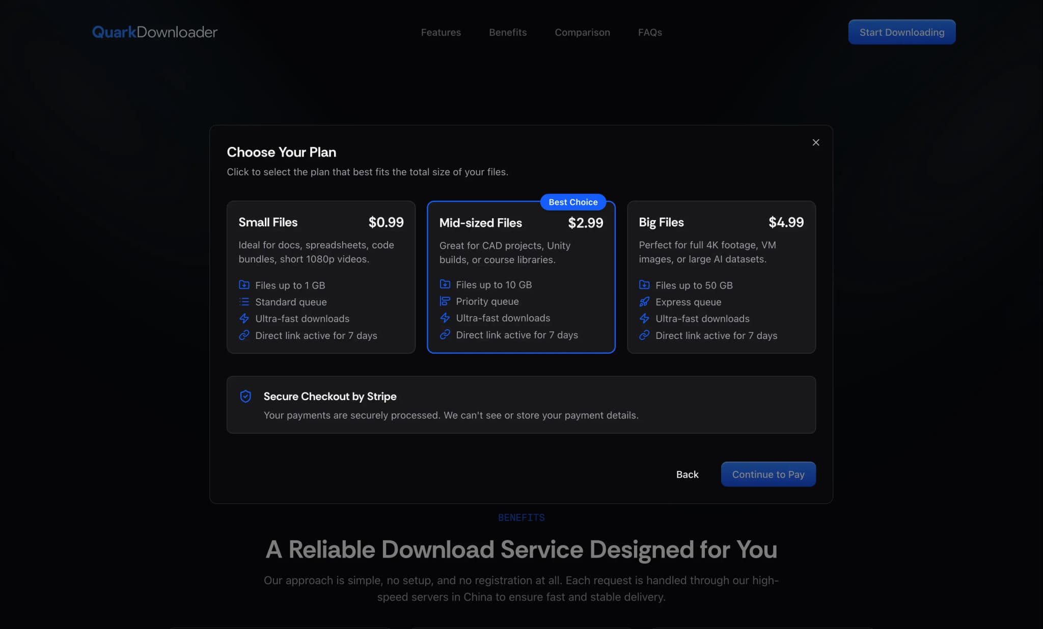 How to Download Files from Pan Quark